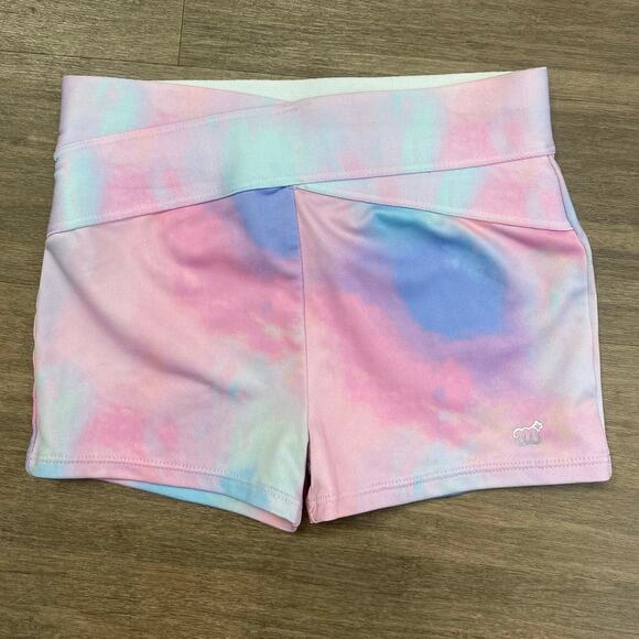 Girls More than Magic Pink Athletic Shorts Sz 6x - Picture 1 of 3